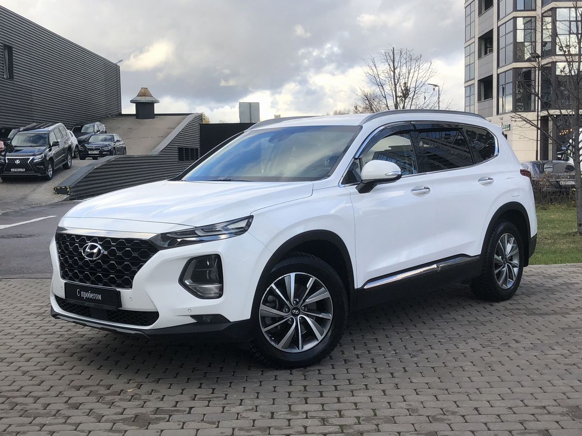 Hyundai Santa Fe 2.2d 4WD Внедорожник Premier + Smart Sense (200 л.с.)