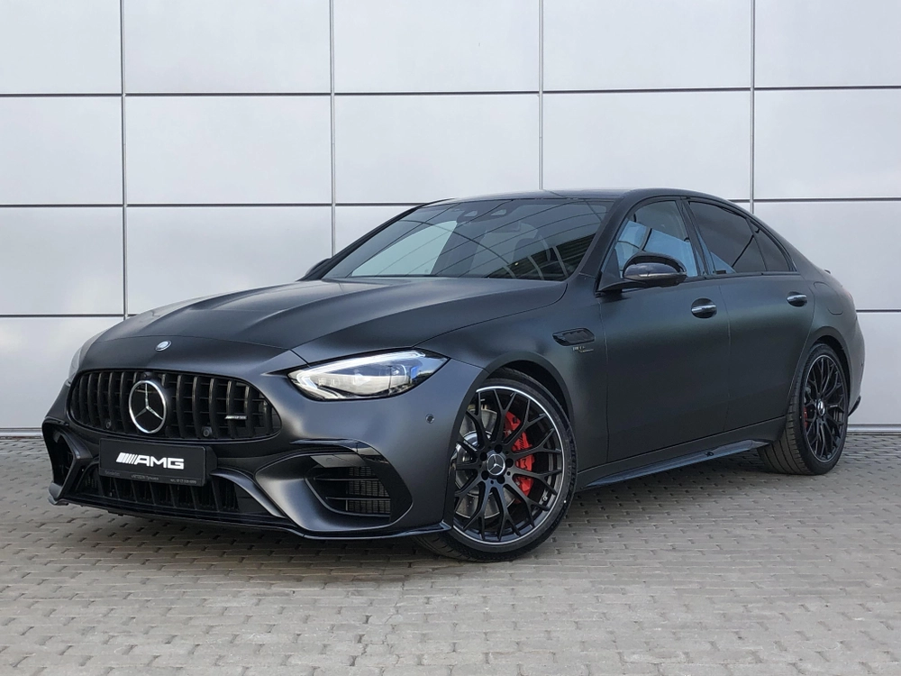 Mercedes-Benz AMG C63 S E Performance 4MATIC Седан (680 л.с.) Серый Графит GRAPHIT Grau Матовый