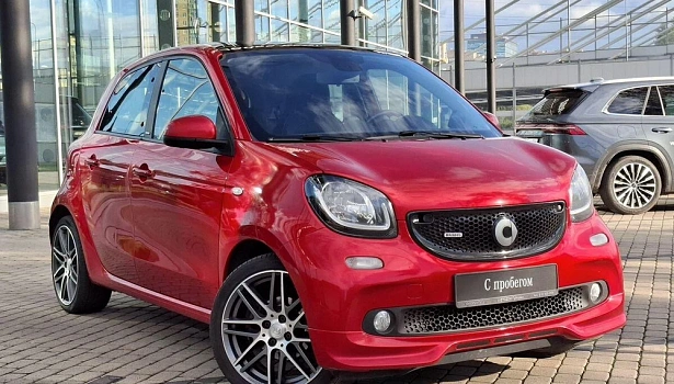 Smart Forfour 0.9 4WD Хэтчбек Brabus (109 л.с.) фото 2