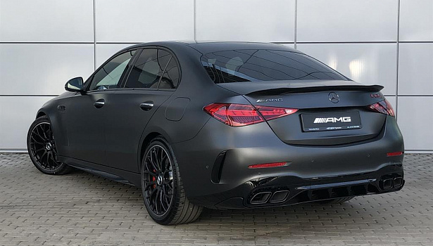 Mercedes-Benz AMG C63 S E Performance 4MATIC Седан (680 л.с.) Серый Графит GRAPHIT Grau Матовый фото 4