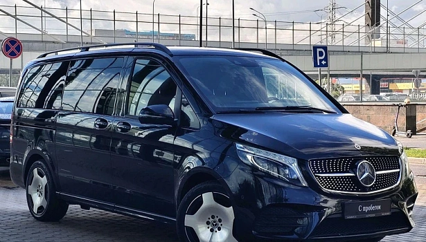 Mercedes-Benz V 300d 4MATIC Минивэн VIP Long (237 л.с.) Black фото 2